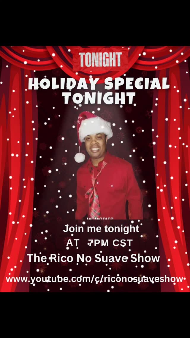 Feliz Dia Mi Gente! Tonight at 7pm cst / 5pm pst Join me for our Holiday Special before we take a break for the new year! Join us as I interview  Chicago's very own Filmmaker and Music Artist Young Blaze as he will be in the loft live on the show! We are going to have a great time! Come on in and participate live with us on Youtube live! Daleee!

Click the link in our bio  to watch tonight! 

#HolidaySeason #HolidayCheer #filmmaking #movie #talkshowhost #TalkShowLife
