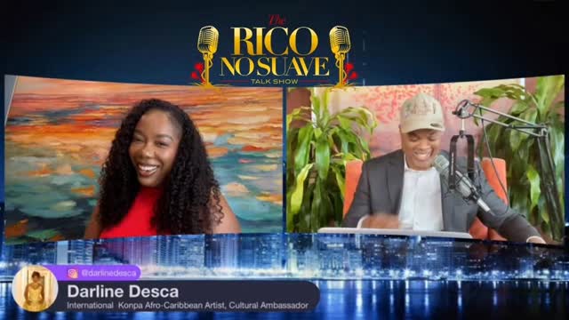 Oye Mi Gente! What is great about the Caribbean is Music, People, and Food! This is what Darline Desca and I talked about on the show tonight! What a a blast on the show and if you missed it you can watch the replay! Daleeee!

Check out eh Music videos on the show as well!

Click on the link in our bio and select YouTube! 

#caribbean #AfroCaribbean #konpa #talkshow