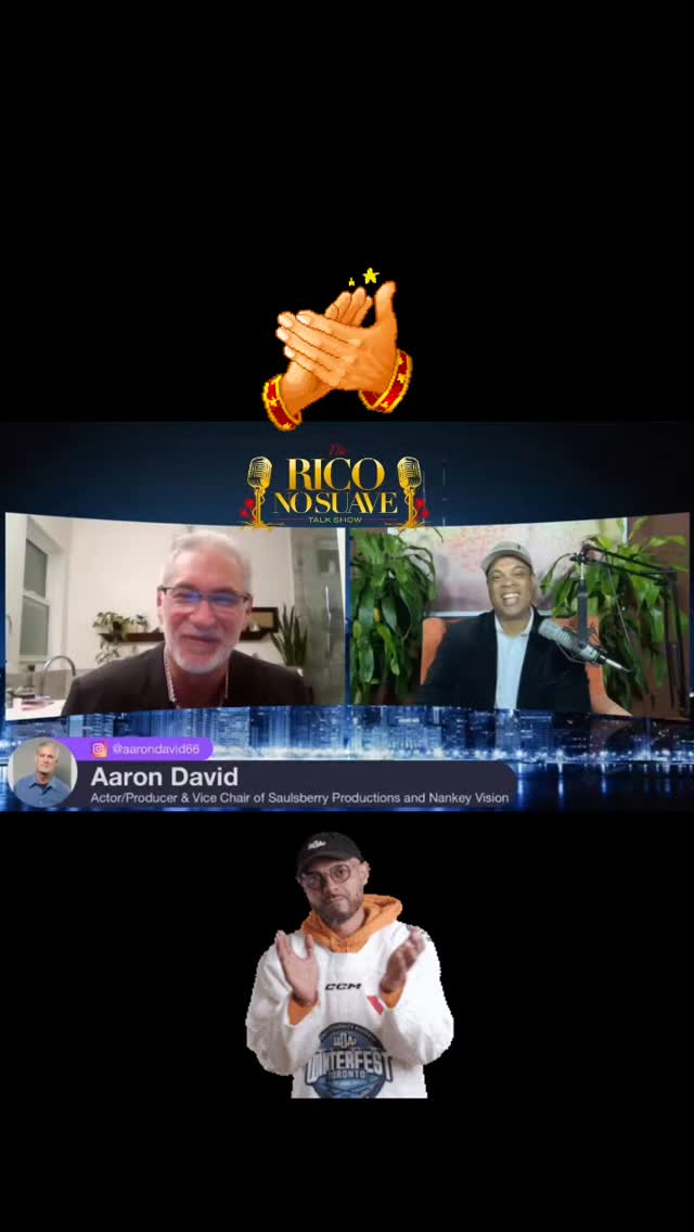 Gracias a todos mi gente! This was an awesome show tonight and I am so happy you all had a great time tuning into the show! This interview with Aaron David was an exciting one, because you can hear two sides of his journey. Daleee!

Click on the link to view the show in our bio! 

#talkshow #movies #actorlife #producers #support #watch