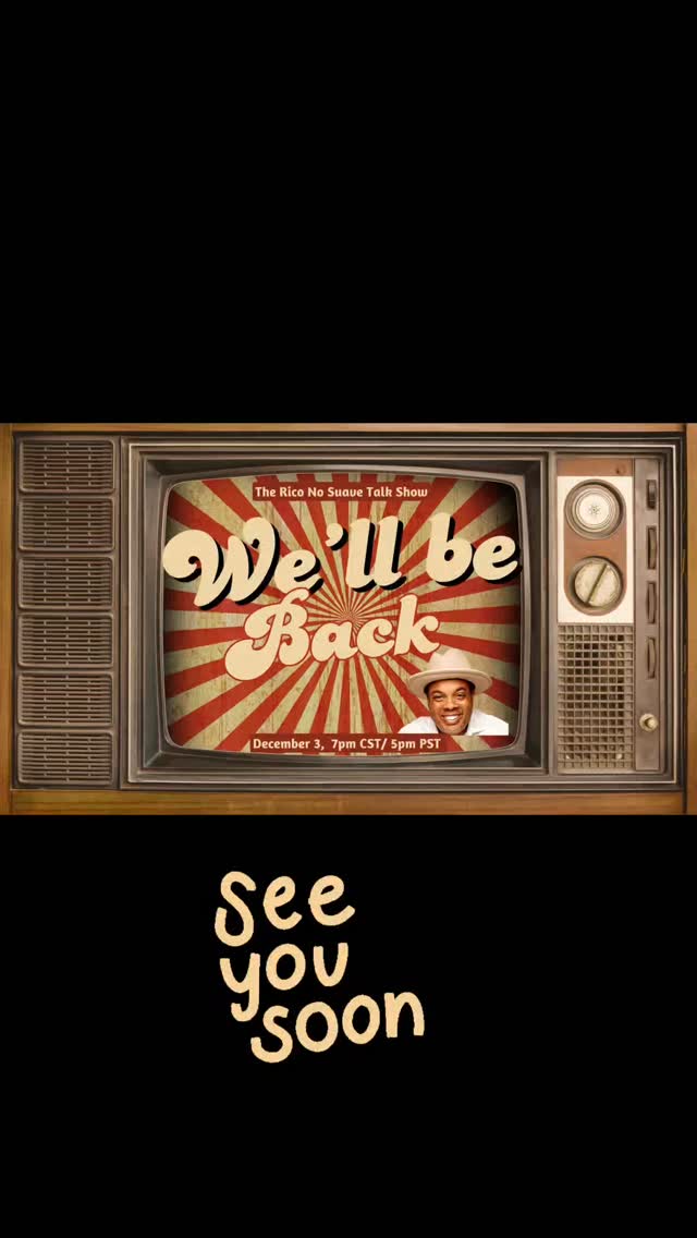 Oye Mi Gente! Don't be sad, but The Rico No Suave Talk Show will be off this Wednesday and we will see you back as a start of my Birthday Celebration on the show December 3rd mi gente! I want to keep you all informed and we thank you for the support! Daleee

In the meantime please subscribe to our Youtube by clicking on the link in our bio 

#blessed #supportlocalartists #talkshow #inprogress #letsgo