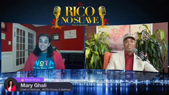 Gracias a todos mi gente for being with us on the show today! It was great speaking with Chief of Wellness and NOTA Fitness & Wellness Mary Ghali! We talked about her journey that will inspire you, one thing to note is that she is a Mental Health Aid which is awesome with helping people that going through a lot of depression  and wanting to leave the world behind. Daleee!

Watch the full Interview by clicking on the link in our bio 

#exercise #talkshowhost #healthylifestyle #wellness #entrepreneur mobile fitnessjourney