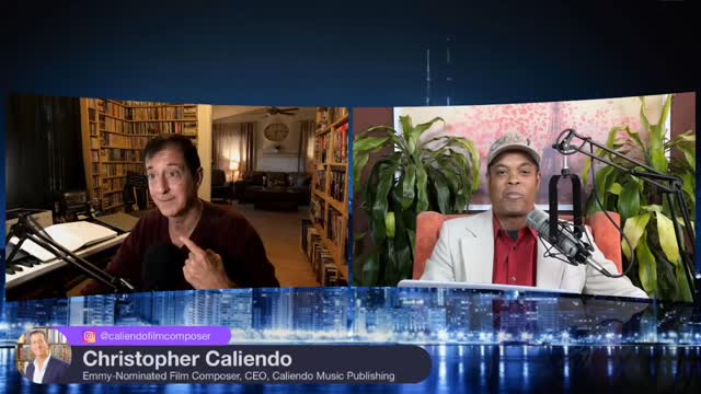 Oye mi gente! What a great interview tonight with the Emmy Nominated Film Composer @caliendofilmcomposer  what a fabulous time talking about his journey and knowledge of composing music and history of classical and jazz! Dalee! 

If you missed the interview click the link in our bio and select YouTube channel! 

#talkshow #interview #classicalmusic #composerslife